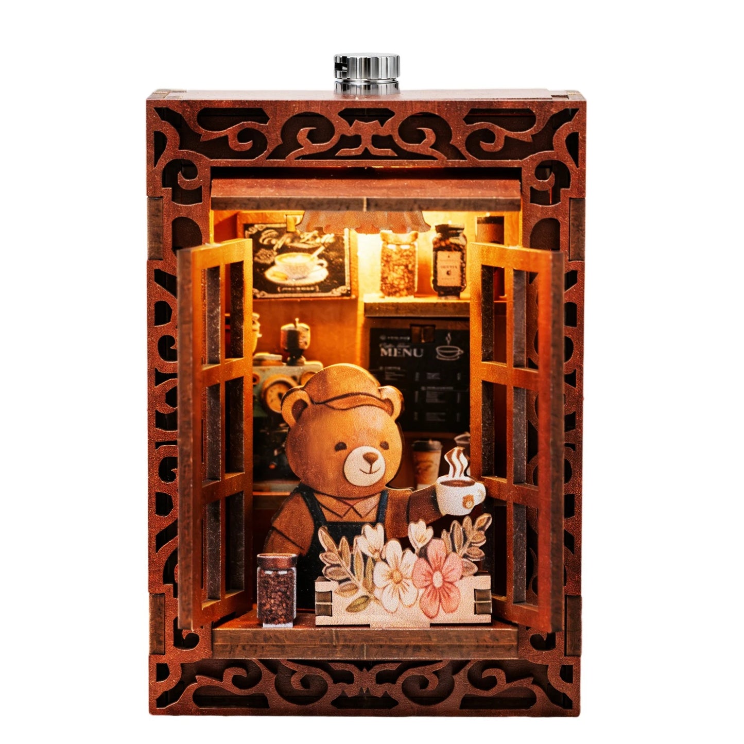Hamaileon RFM-02  Little Bear metal stciker #D wooden puzzle