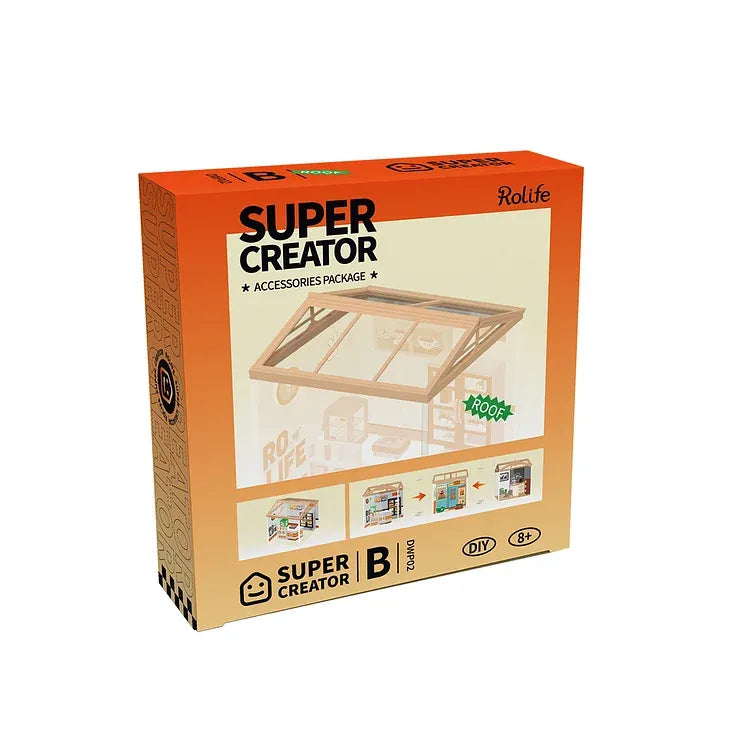 Robotime DWP10 - Rolife Accessory Package for Super Creator Roof