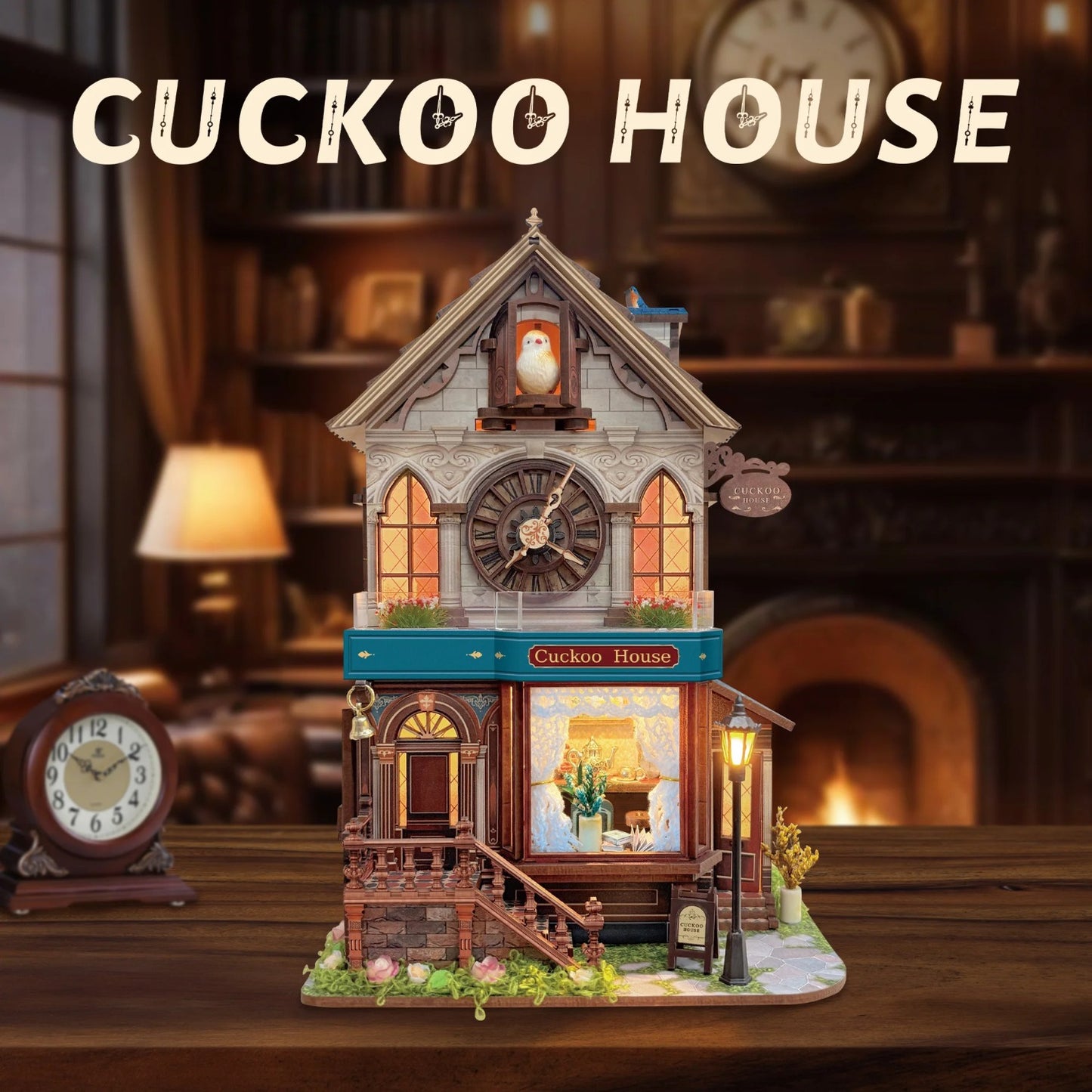 Hamaileon SQ-61 Cuckoo Clock House Kit