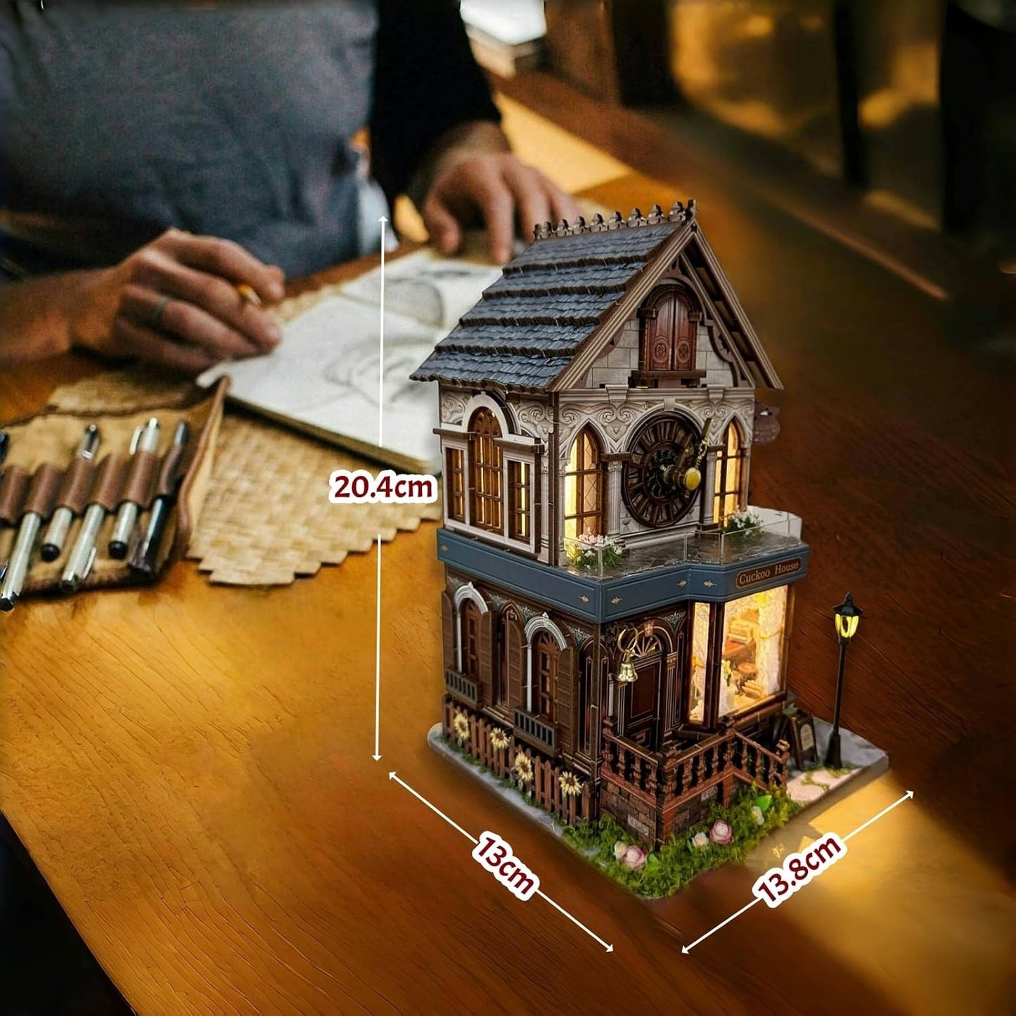Hamaileon SQ-61 Cuckoo Clock House Kit