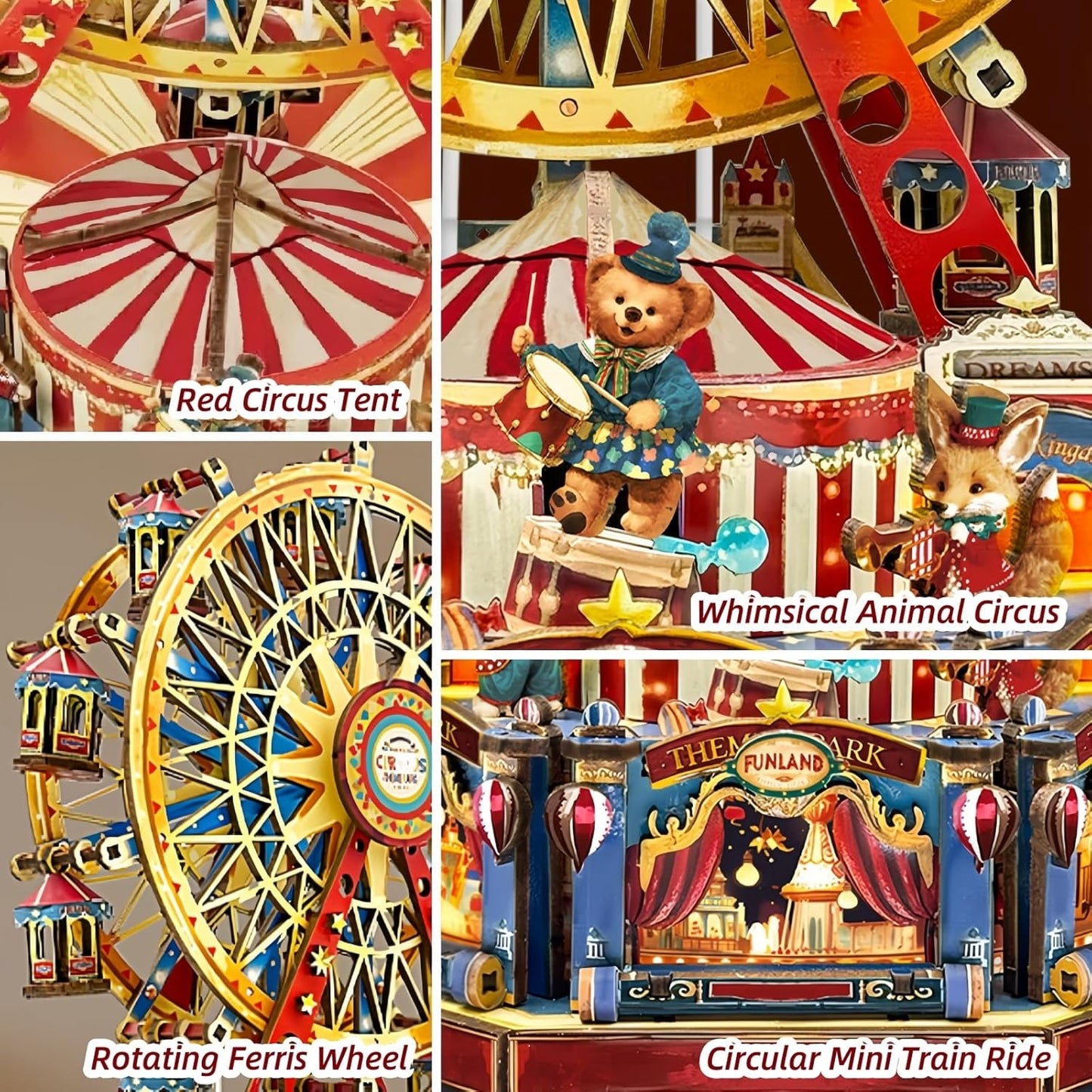 (Pre-order) Hamaileon SQ69 Century Ferris Wheel Music Box