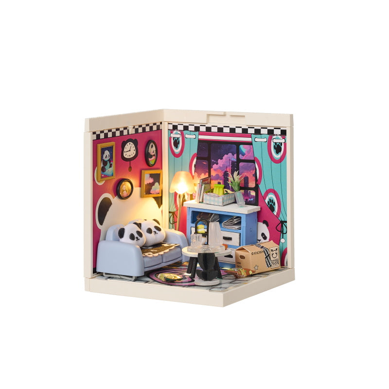 Knowme IIECREATE Super Dreammaker series Magnetic Puzzle Plastic Wood for Dollhouse