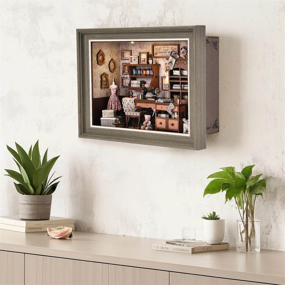 (Prte-order) Hamaileon ZR-01 Lily Sewing Shop Picture frame with light