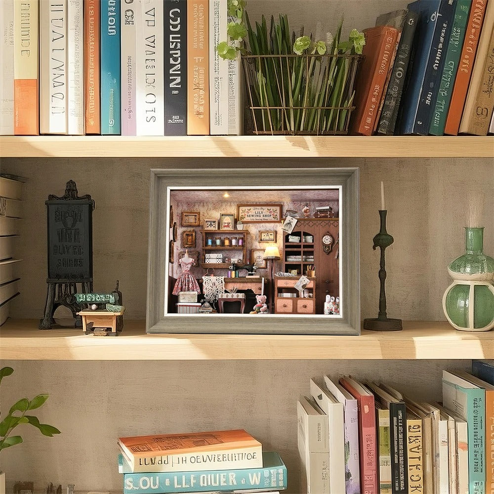 (Prte-order) Hamaileon ZR-01 Lily Sewing Shop Picture frame with light