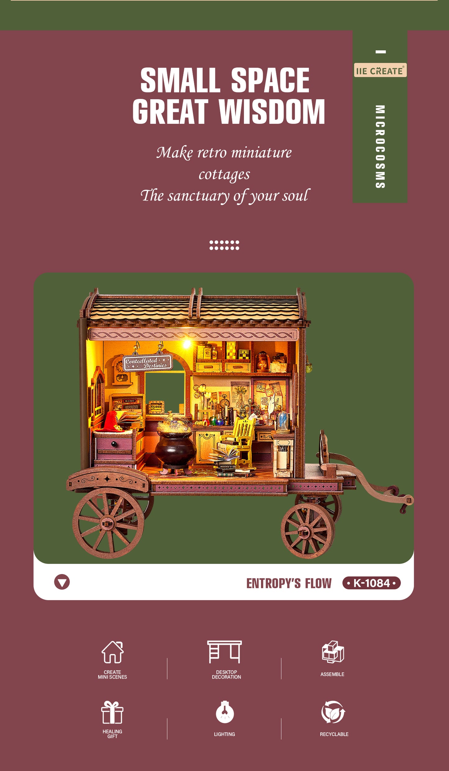 (Pre-Order) Knowme IIECREATE K-1084 Entropy's Flow