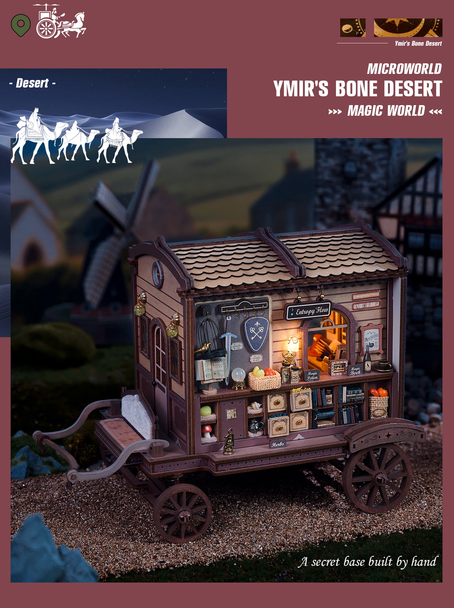 (Pre-Order) Knowme IIECREATE K-1084 Entropy's Flow