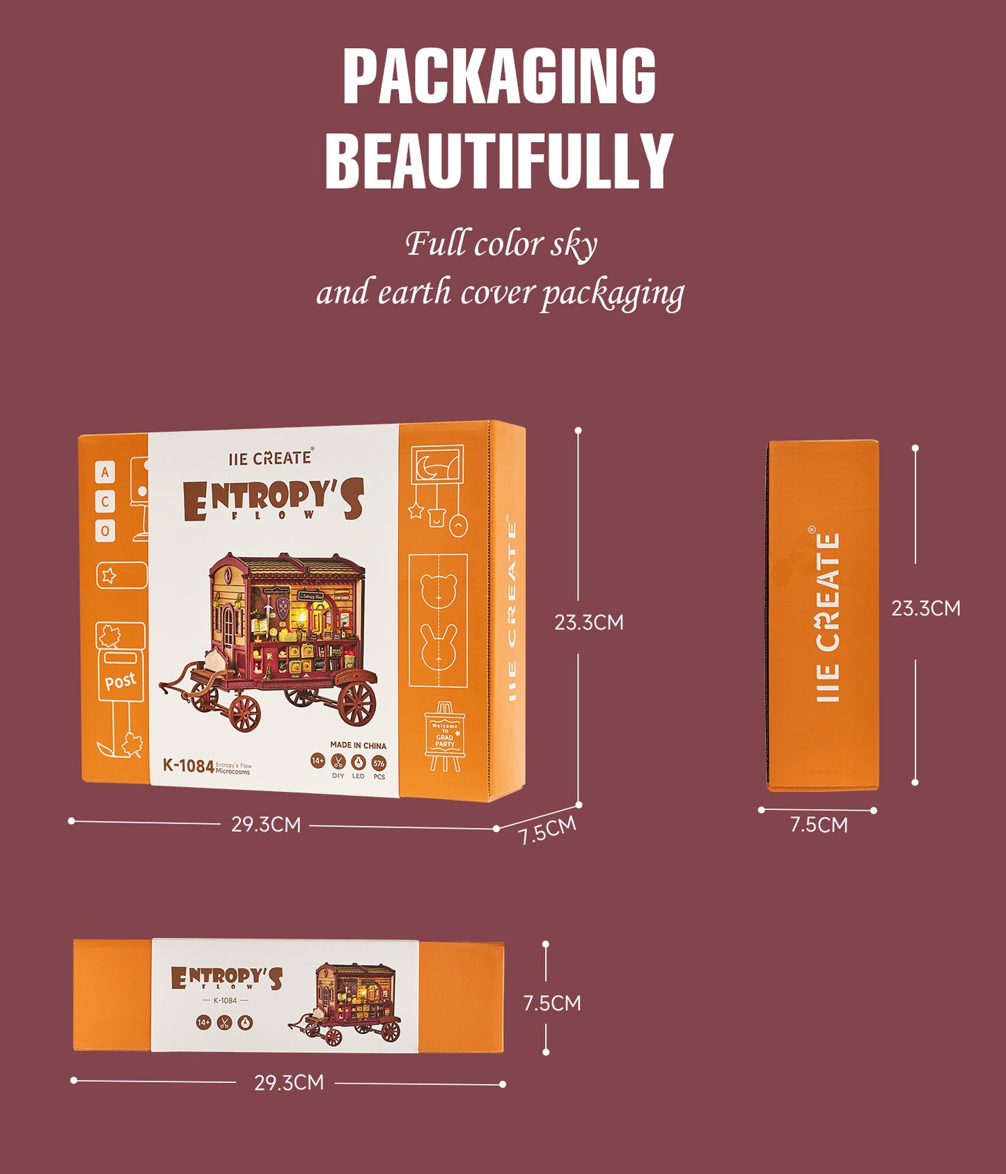 (Pre-Order) Knowme IIECREATE K-1084 Entropy's Flow