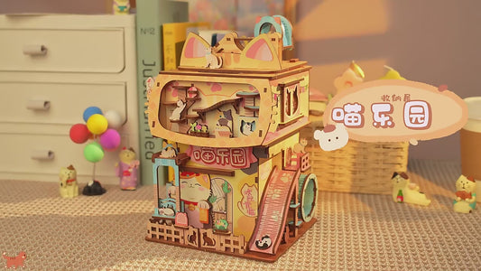 (Pre-Order) Tonecheer TQ185 Cats' House storage box